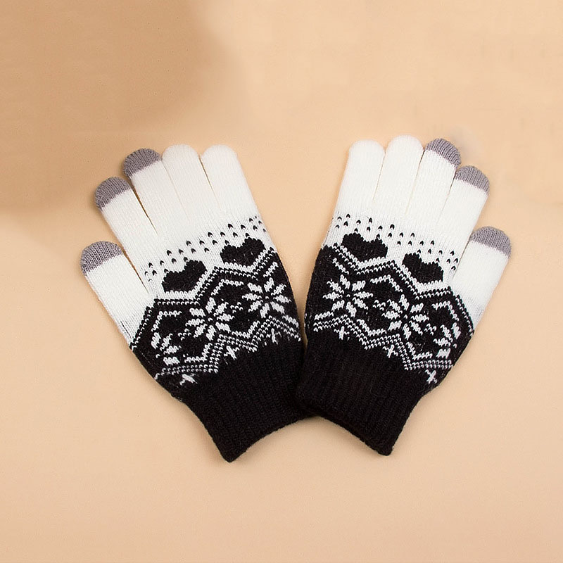 Magic Touch Glove - Luvas femininas de malha com toque