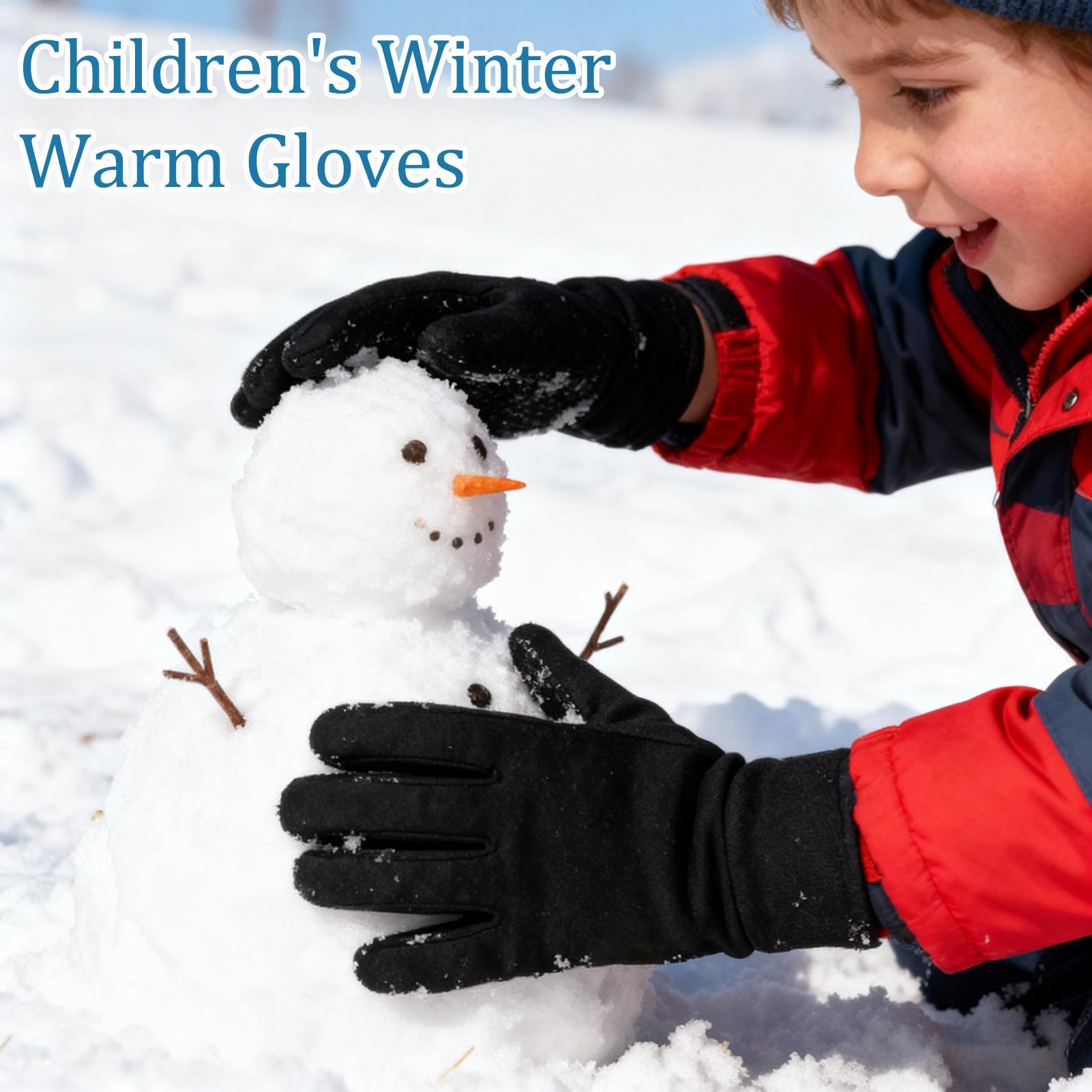 Winter Glove Insulated - Luvas de inverno para crianças, luvas
