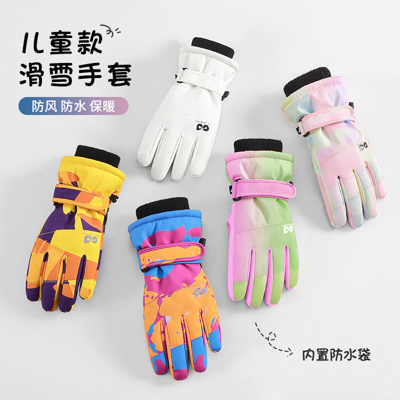 Winter Glove Insulated - Luvas de esqui infantis isoladas à