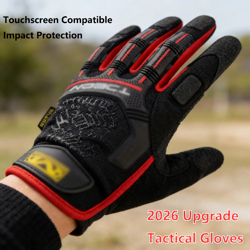 Work Glove Impact - Novas Luvas Táticas de Dedo Inteiro