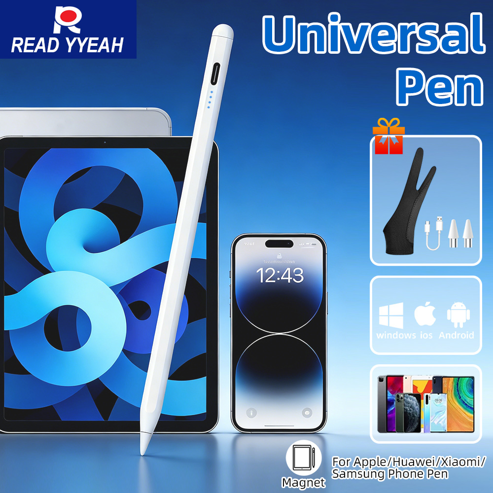 Touchscreen Glove Capacitive - Caneta Stylus Universal 2025 Nova com