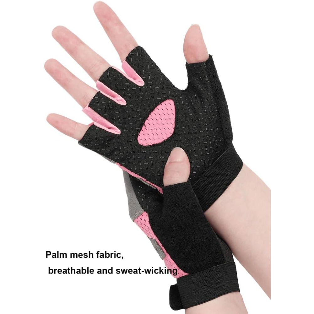 Workout Glove Gym - Luvas de Treino Respiráveis para Mulheres