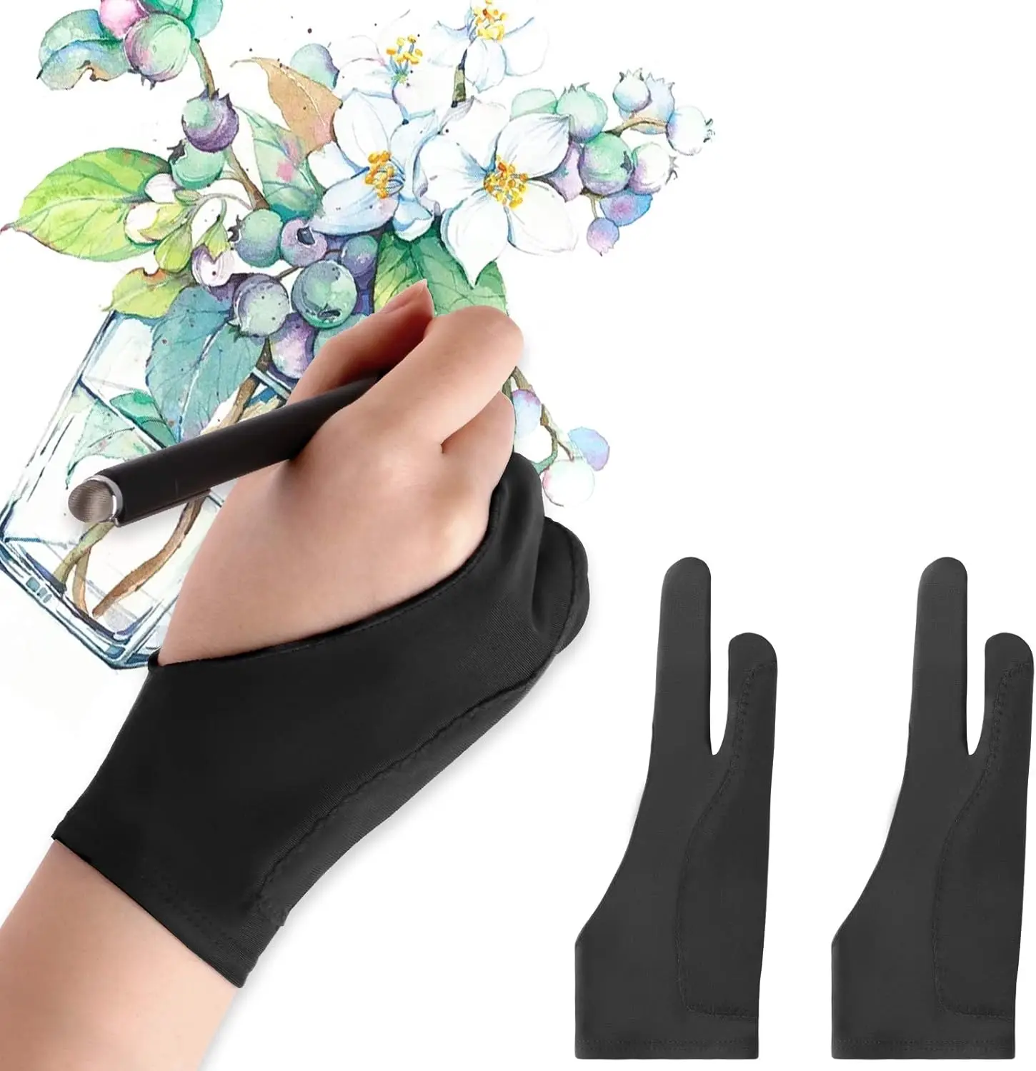 Touchscreen Glove Capacitive - Luvas anti-toque S/M/L, luvas de desenho