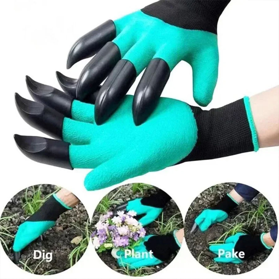 Gardening Glove Waterproof - 1 par de luvas de jardinagem