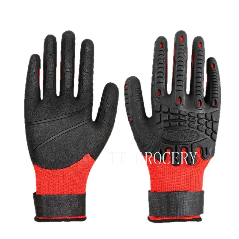 Work Glove Impact - Luvas anti-colisão resistentes ao impacto tpe,