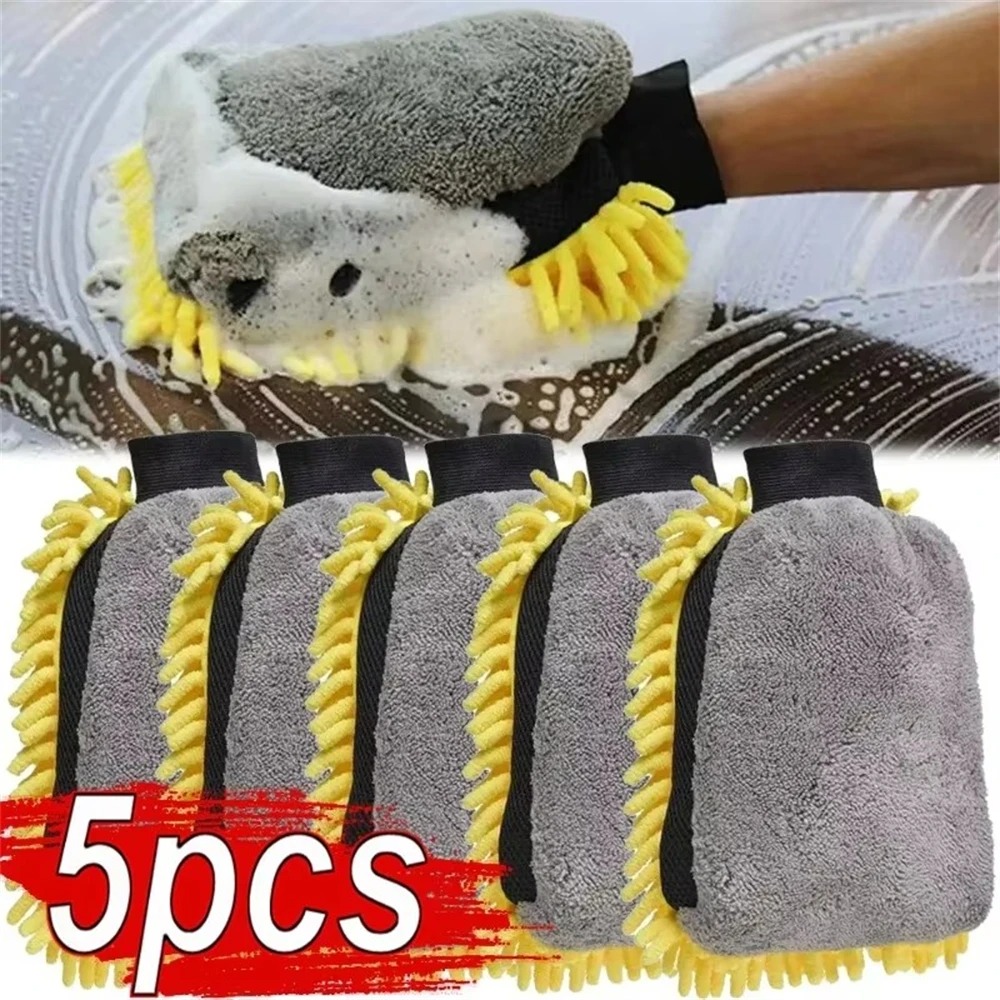 Gardening Glove Waterproof - 1/5 pçs luvas de lavagem de