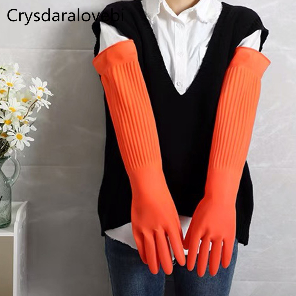Rubber Glove Cleaning - Luvas domésticas impermeáveis, luvas de borracha