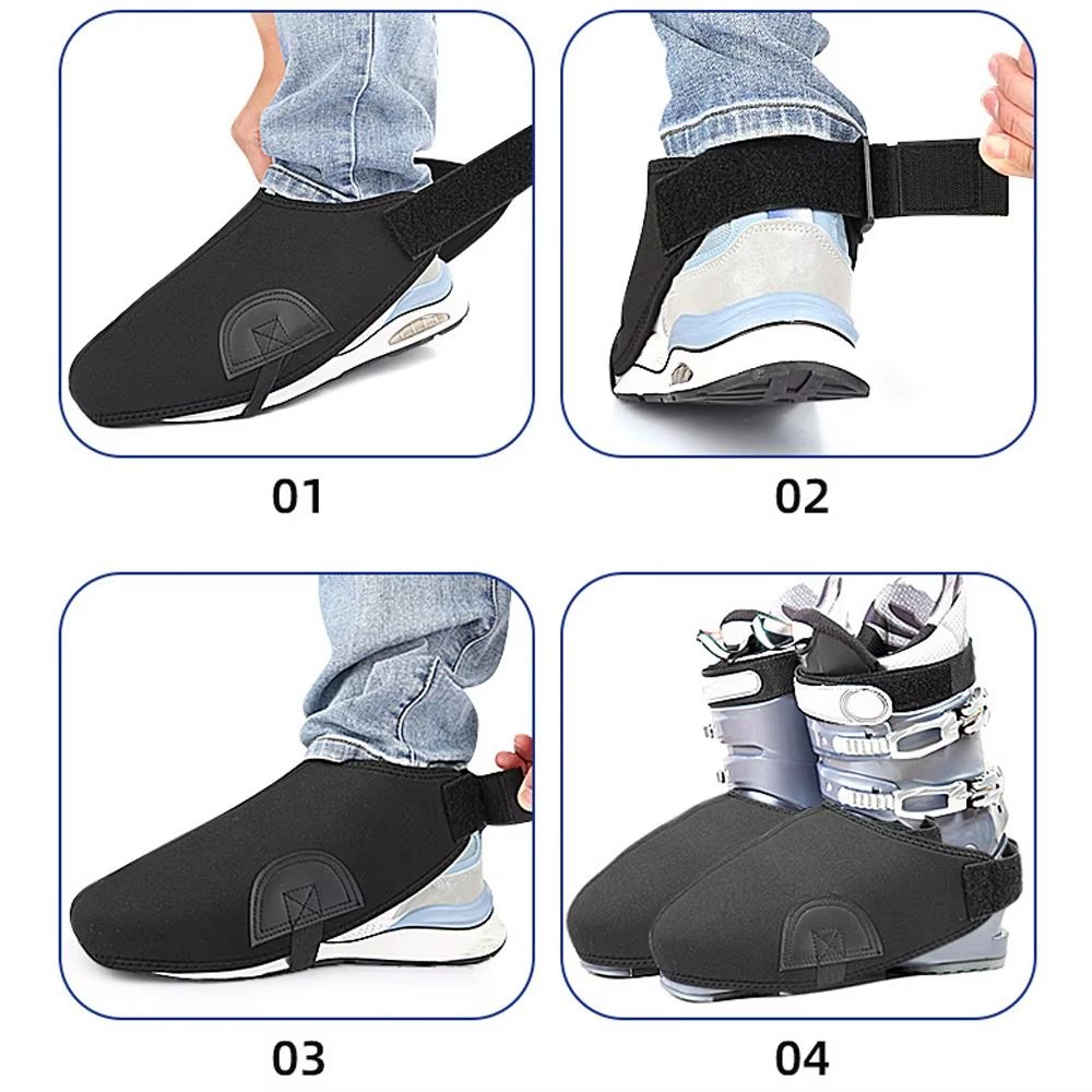 Winter Glove Insulated - Capas para Botas de Esqui Antiderrapantes