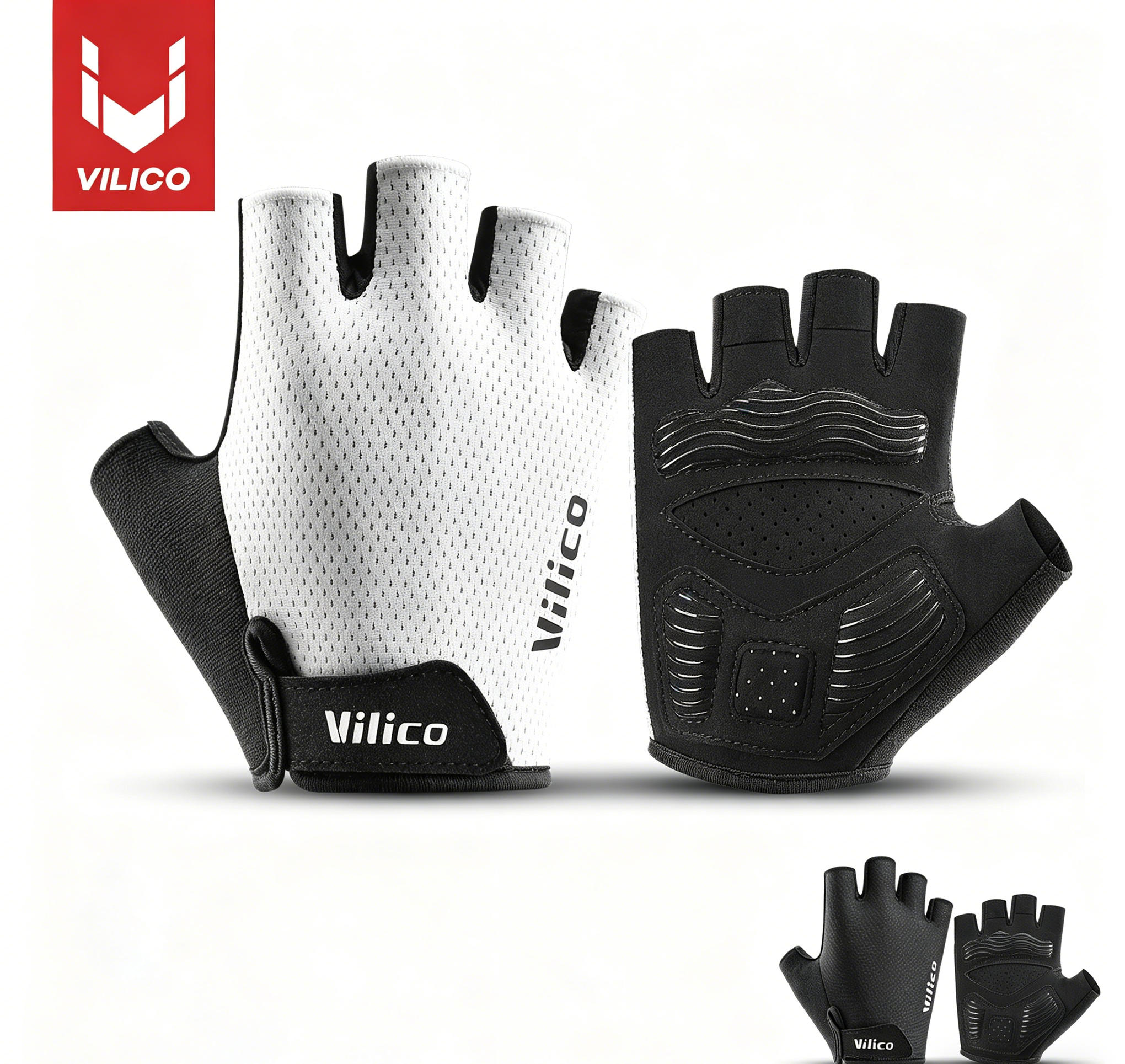 Workout Glove Gym - Luvas de Ciclismo VILICO Respiráveis de