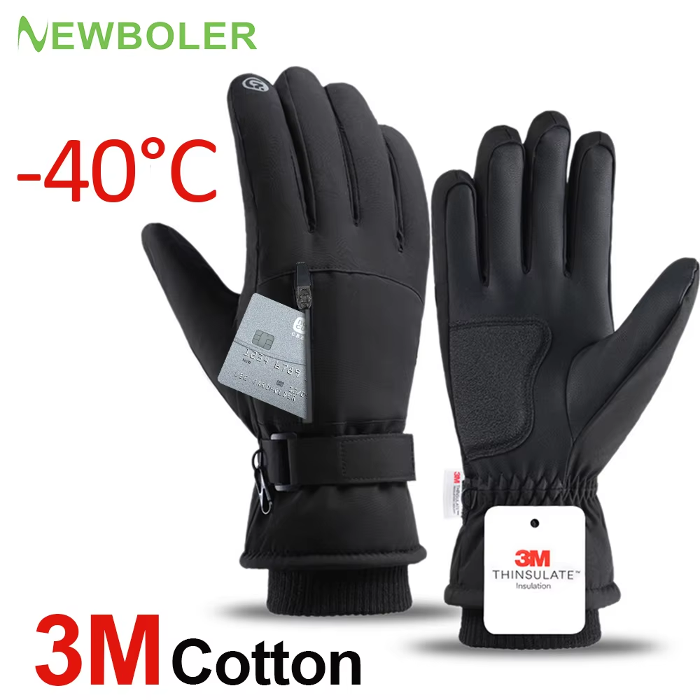 Ski Glove Waterproof - Homens inverno à prova dwaterproof água