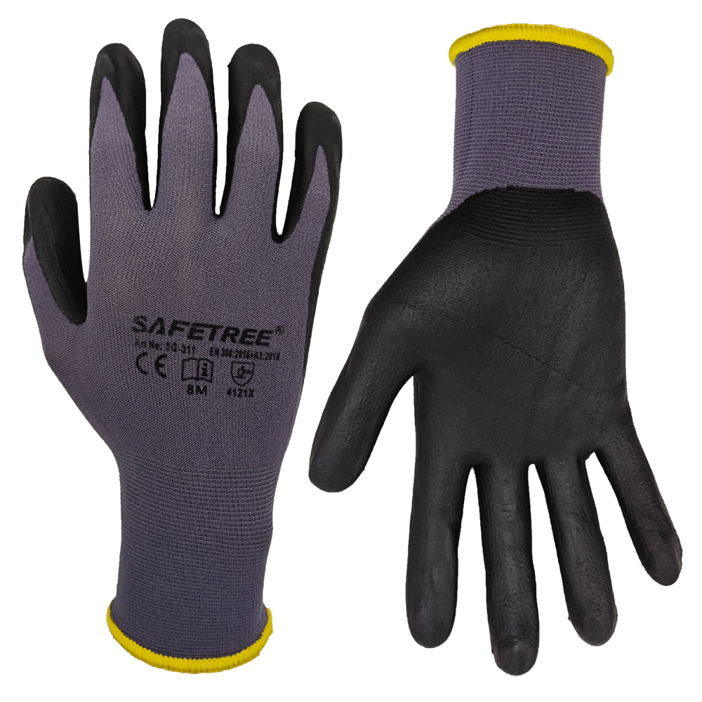 Nitrile Mechanic Glove - SAFETREE 10 pares de luvas de