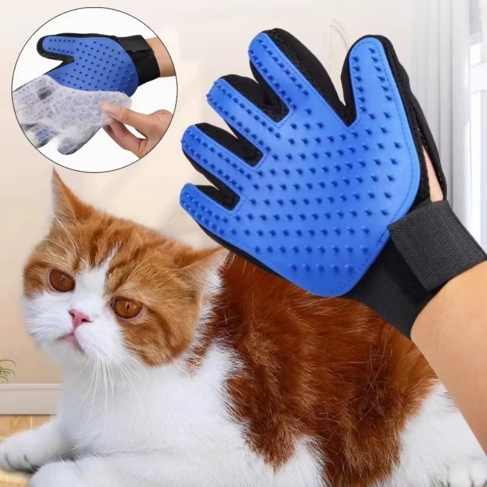 Rubber Glove Cleaning - Gato de estimação cão aliciamento luvas