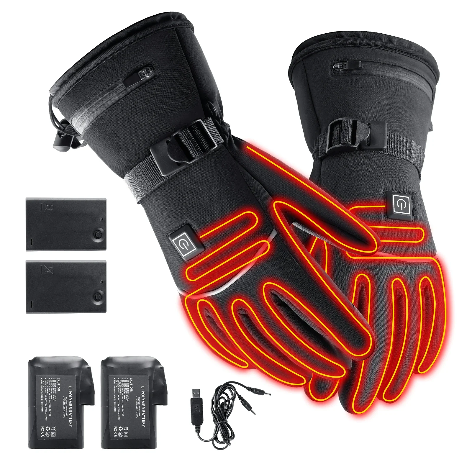 Gardening Glove Waterproof - Luvas aquecidas elétricas da motocicleta inverno