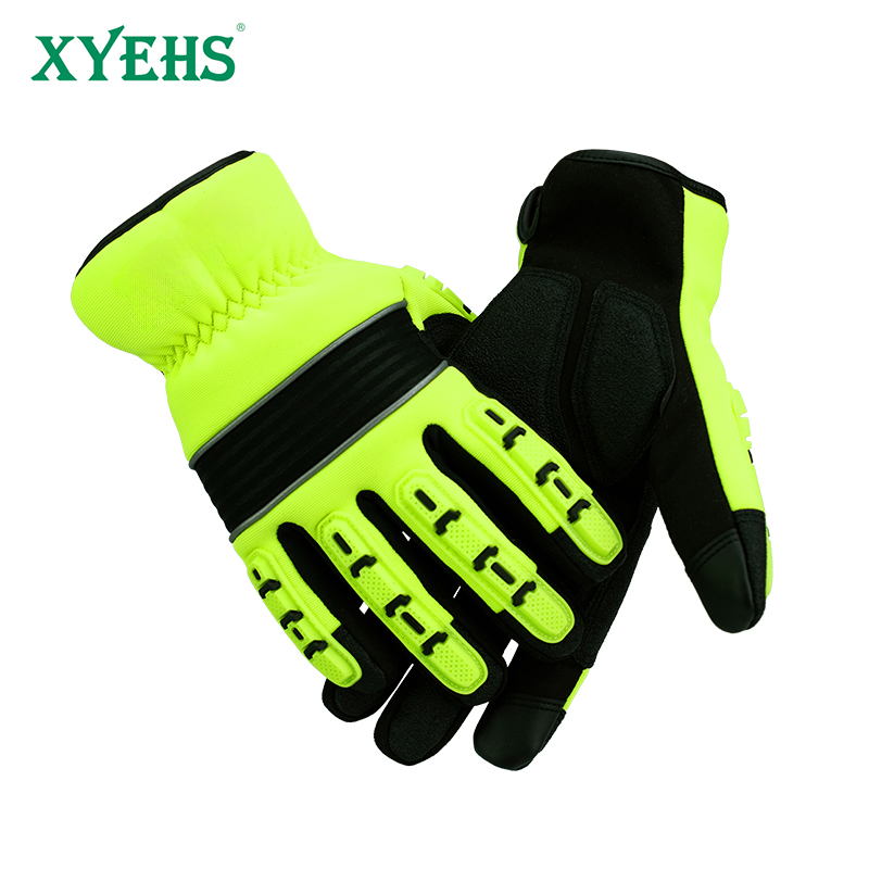 Work Glove Impact - Luvas de Segurança Impermeáveis e Resistentes
