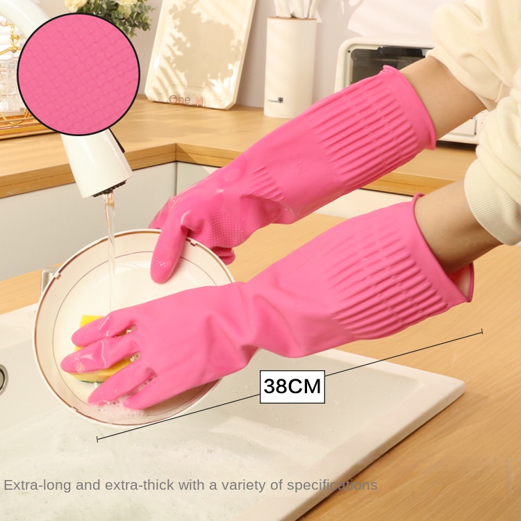 Dish Glove Rubber - Luvas para lavar louça de borracha