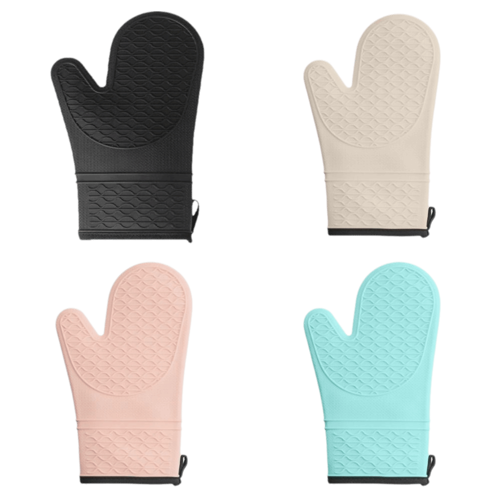 Oven Mitt Silicone - Luvas de Silicone de Grau Alimentício