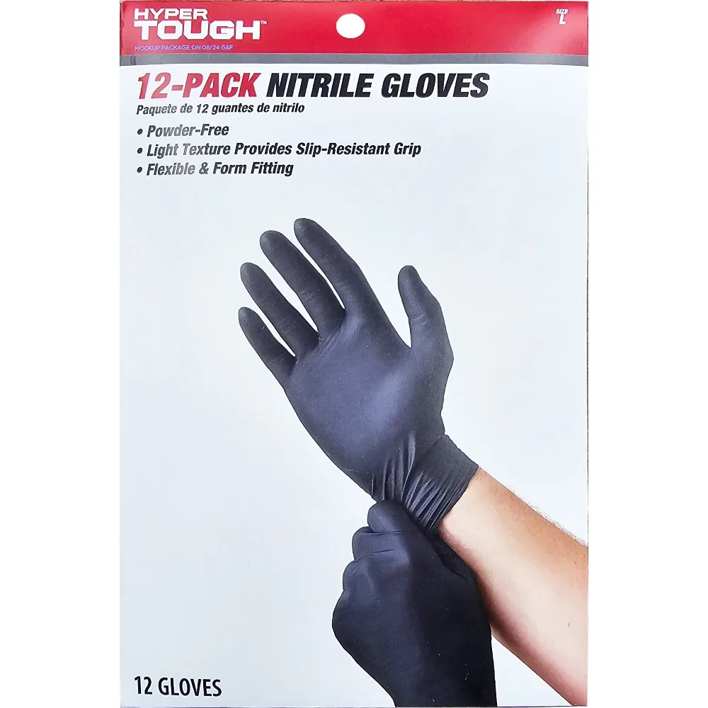Exam Glove Nitrile - NOVO Lançamento - Luvas Descartáveis de
