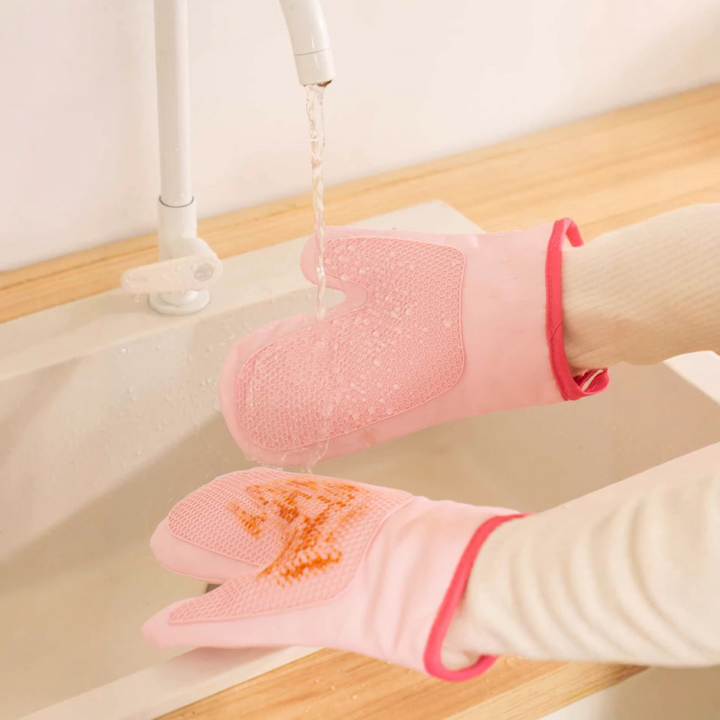Luvas de Silicone Hello Kitty  - Oven Mitt Silicone avaliação e preço