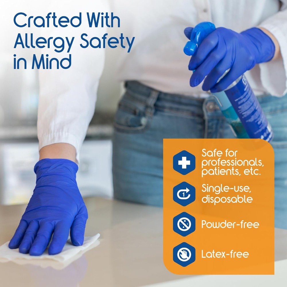 Luvas Descartáveis de Nitrilo  - Exam Glove Nitrile avaliação e preço
