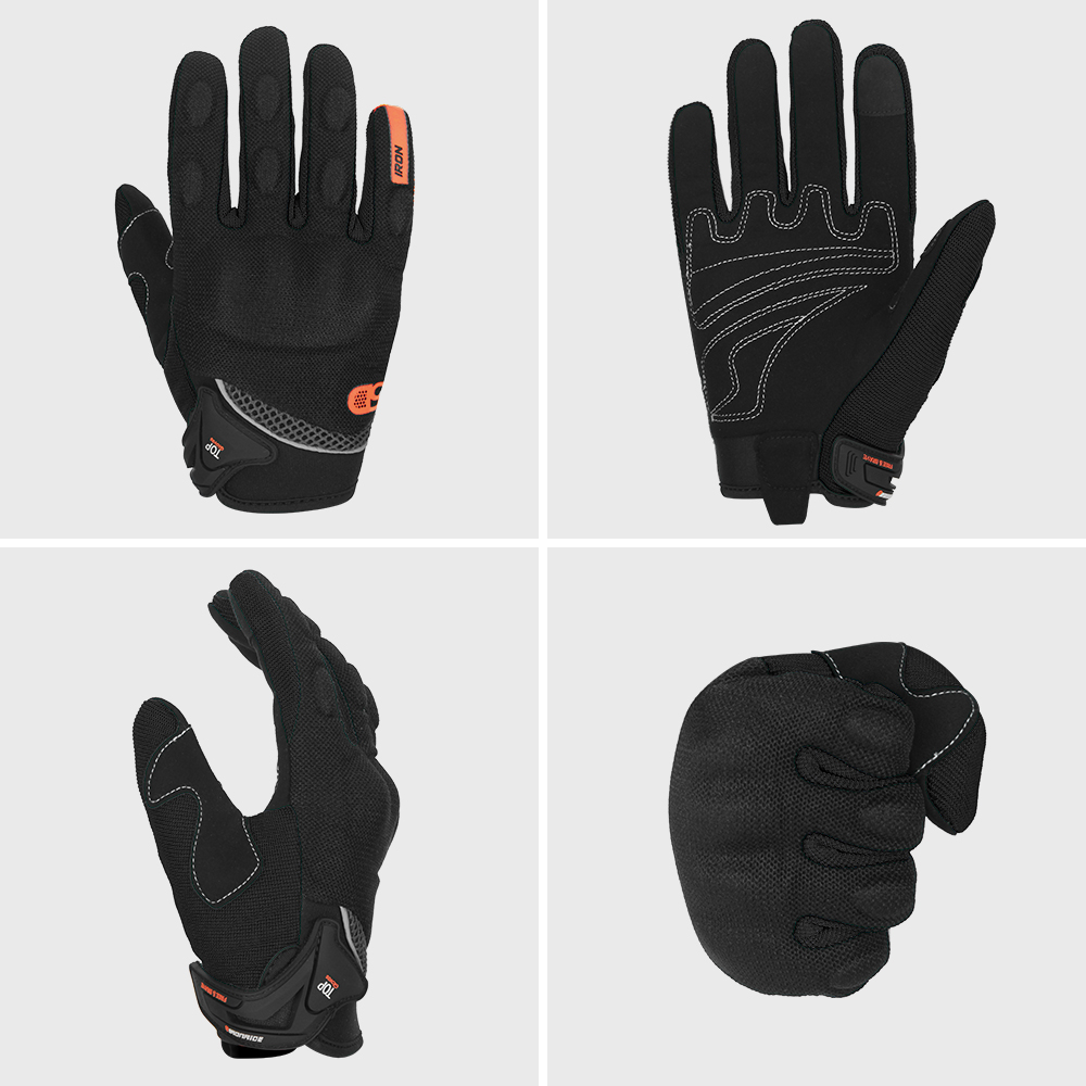 Luvas respirável motocicleta p - Motorcycle Glove Knuckle avaliação e preço