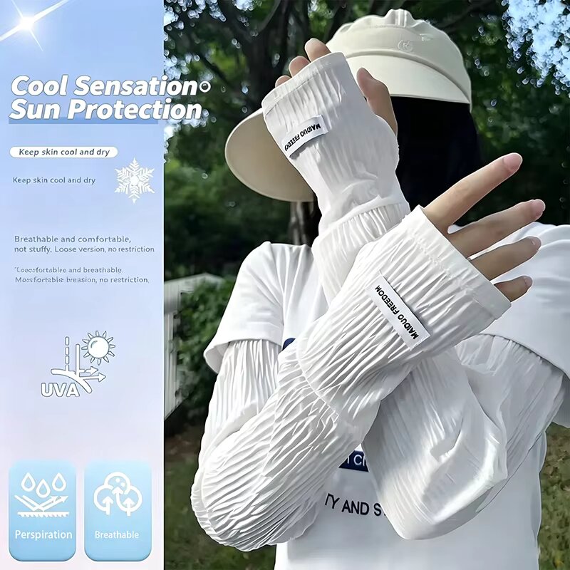 Luvas de Verão Soltas de Seda  - Fingerless Glove Knit avaliação e preço