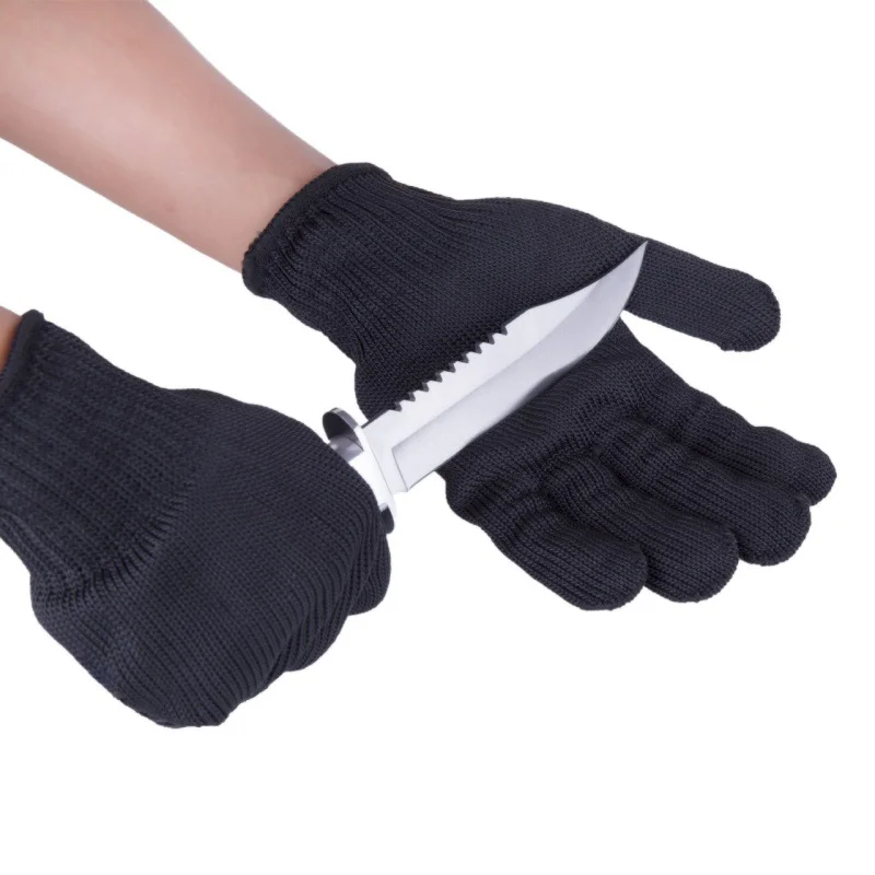 Luvas de aço inoxidável Anti-C - Cut Resistant Glove avaliação e preço