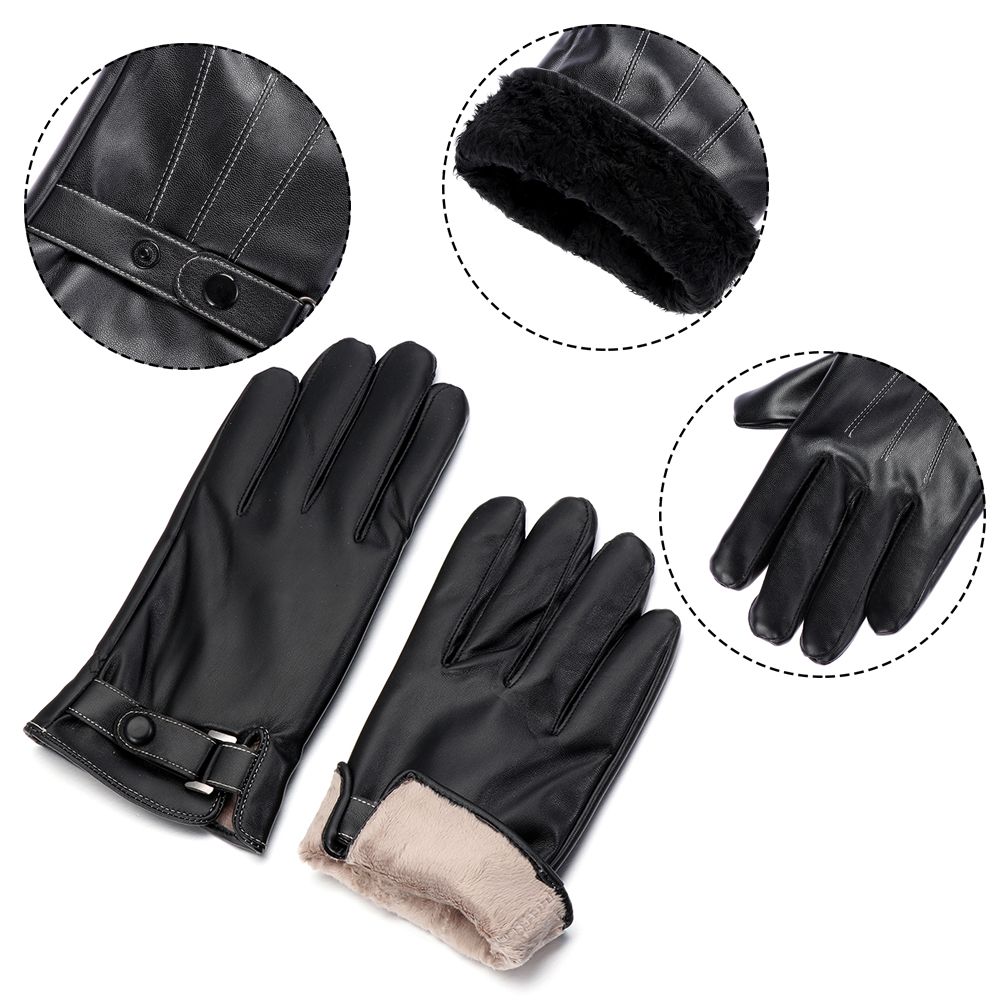Luvas de couro térmico de lã m - Leather Driving Glove avaliação e preço