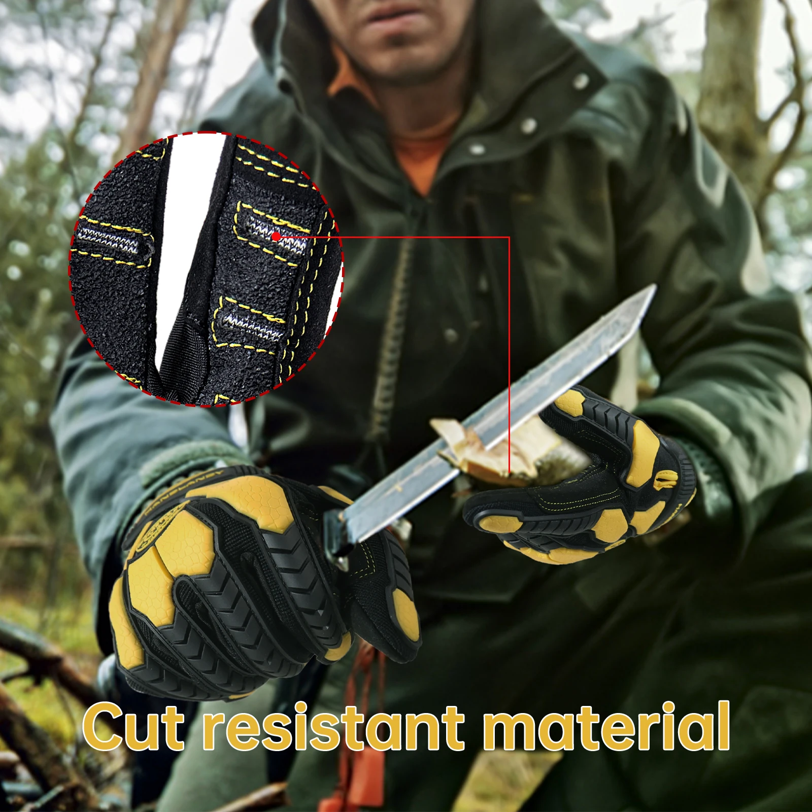 Luvas de Trabalho Reforçadas,  - Work Glove Impact avaliação e preço