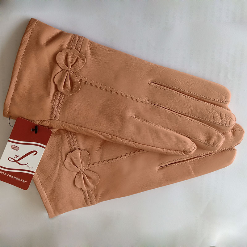 Mulheres de couro genuíno inve - Wool Glove Lined avaliação e preço