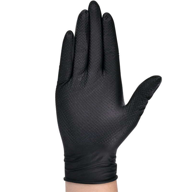 Luvas de nitrilo pretas resist - Nitrile Mechanic Glove avaliação e preço