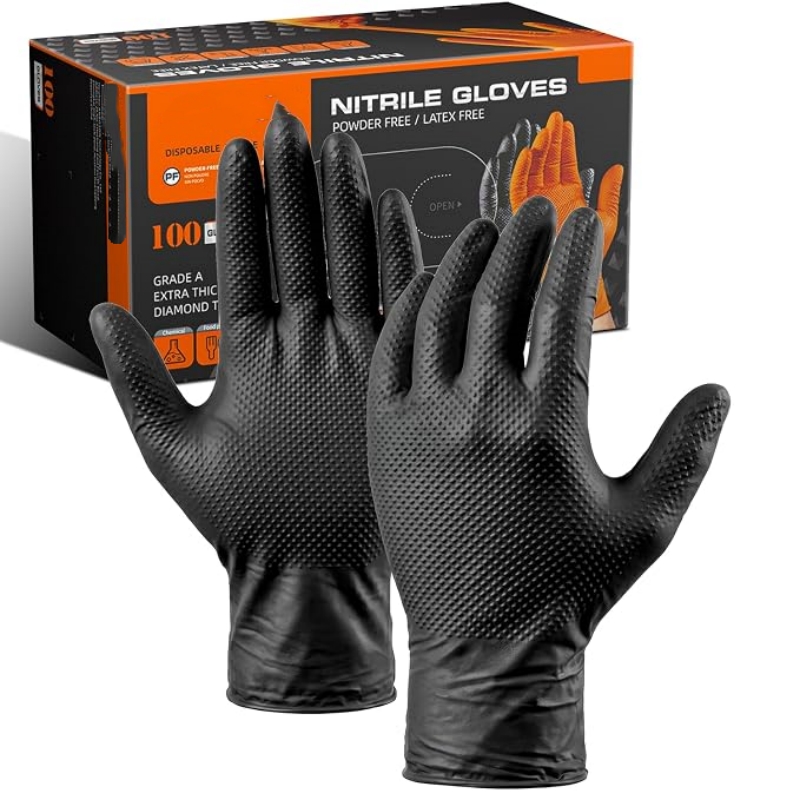 Luvas de Nitrilo Descartáveis  - Rubber Glove Cleaning avaliação e preço