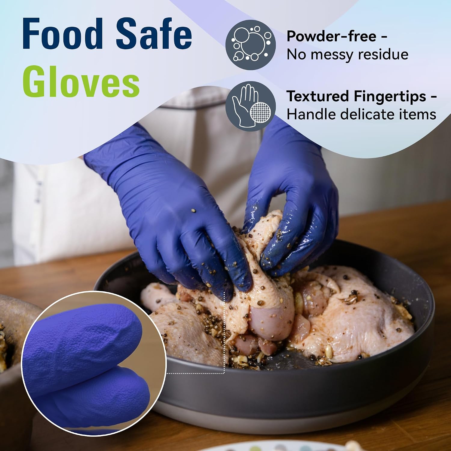 Luvas de Nitrila Descartáveis  - Rubber Glove Cleaning avaliação e preço