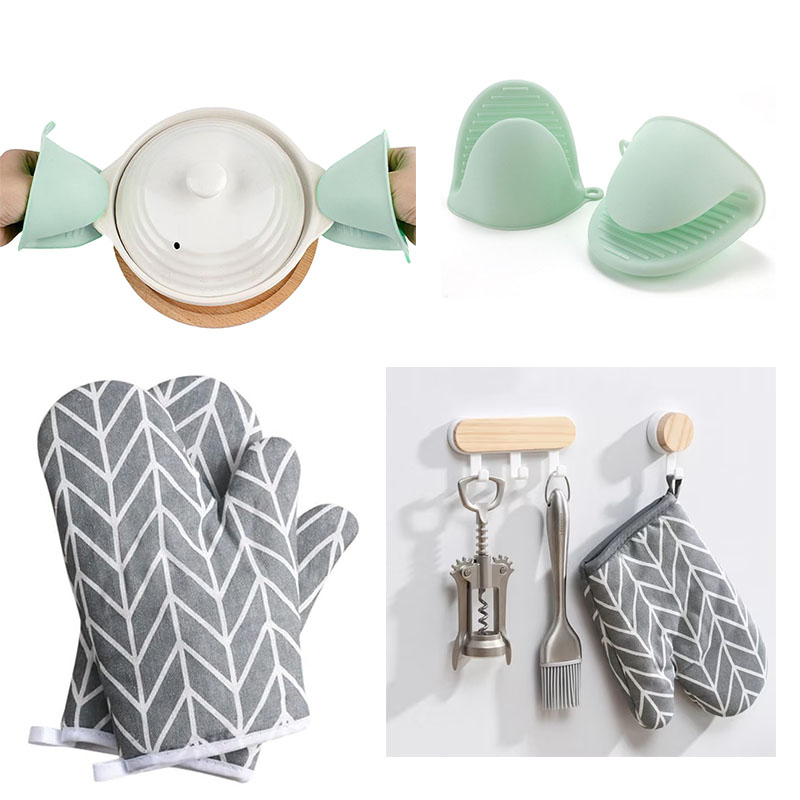 Luvas de forno de silicone res - Oven Mitt Silicone avaliação e preço