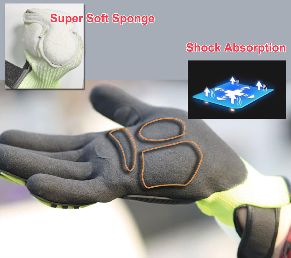 Luvas de alta qualidade pra tr - Work Glove Impact avaliação e preço