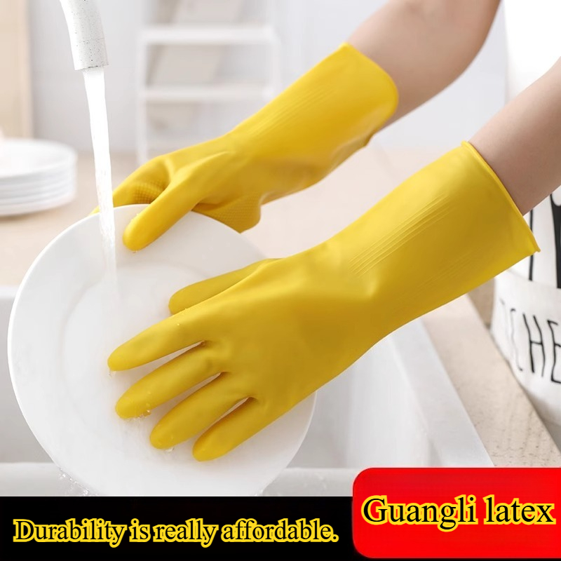 3 pares de luvas domésticas do - Dish Glove Rubber avaliação e preço