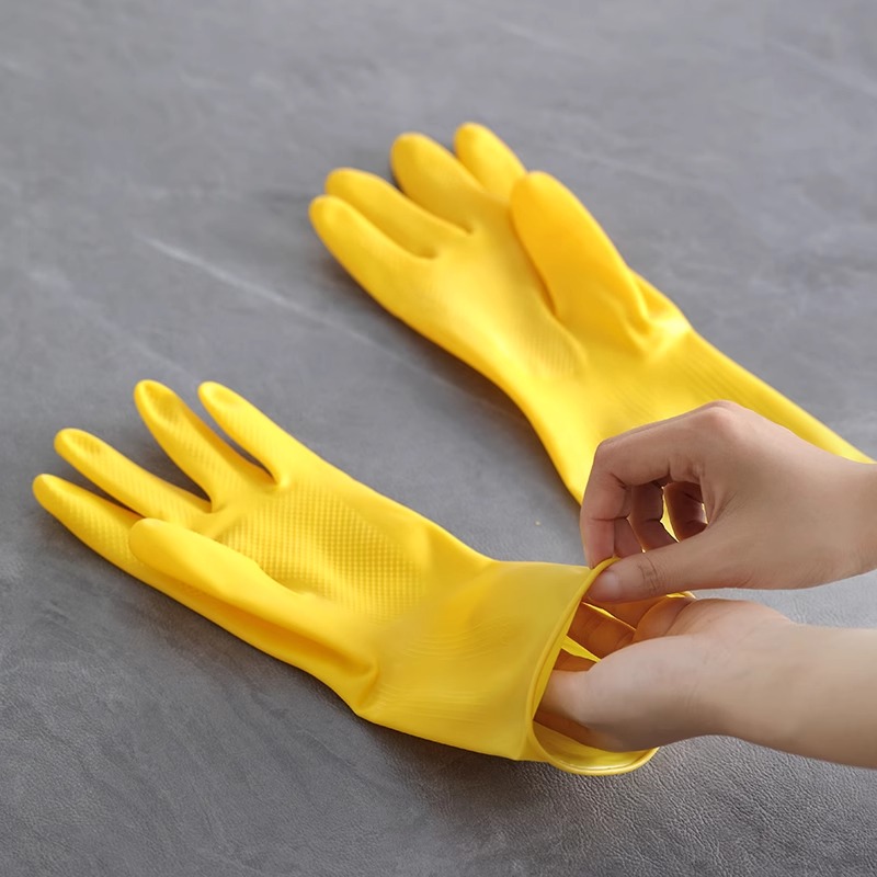 3 pares de luvas domésticas do - Dish Glove Rubber avaliação e preço