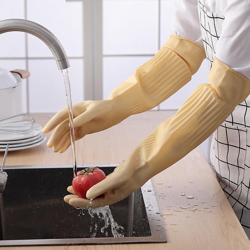 Luvas de Borracha Reutilizávei - Dish Glove Rubber avaliação e preço