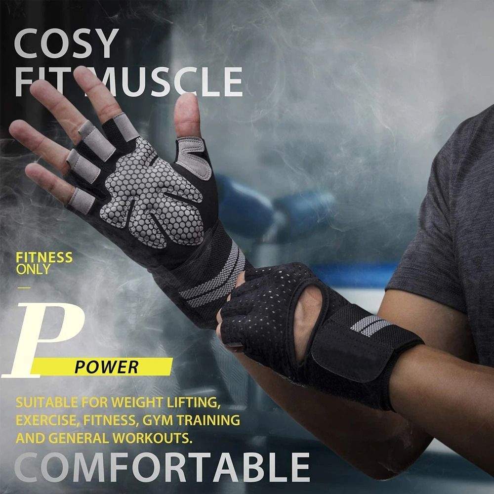 1 par com suporte de envoltóri - Workout Glove Gym avaliação e preço