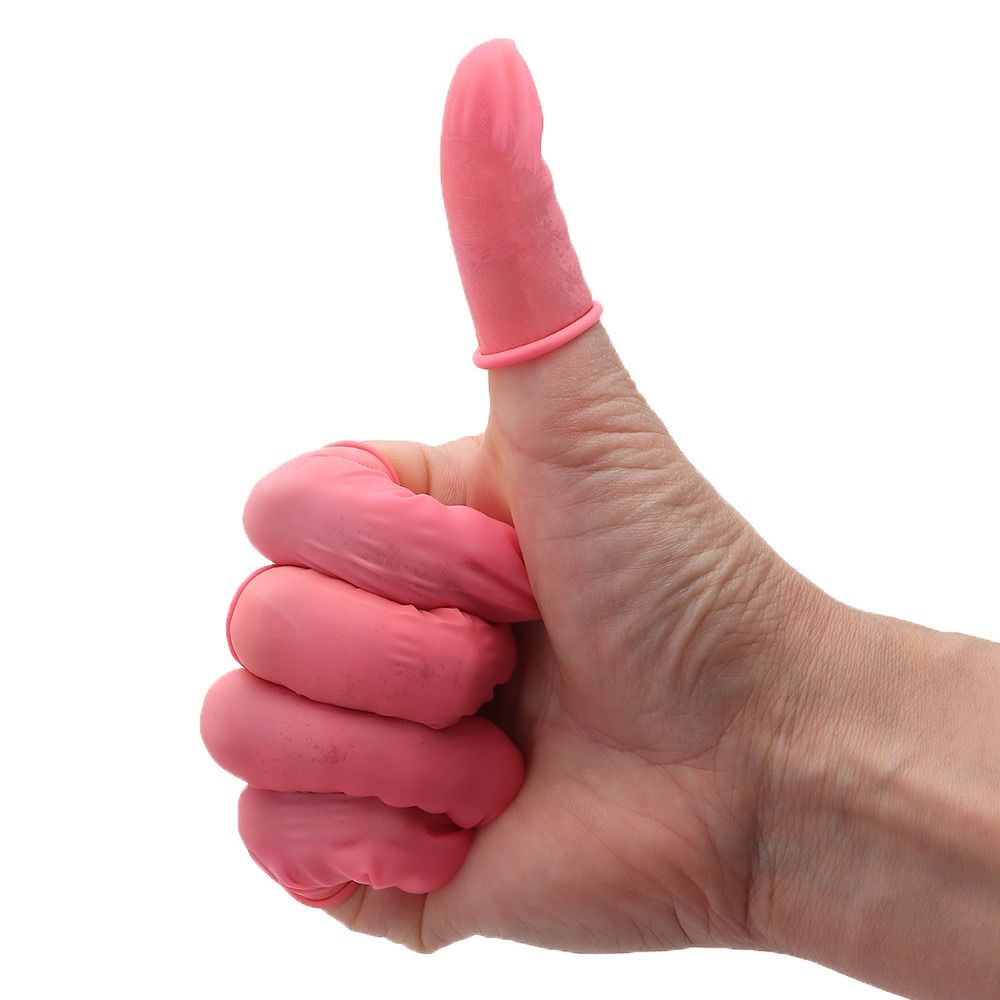 100/300 pçs luvas protetoras d - Latex Disposable Glove avaliação e preço