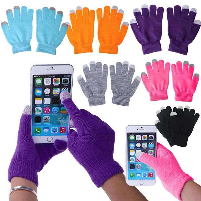 Luvas de Malha Capacitivas Uni - Touchscreen Glove Capacitive avaliação e preço