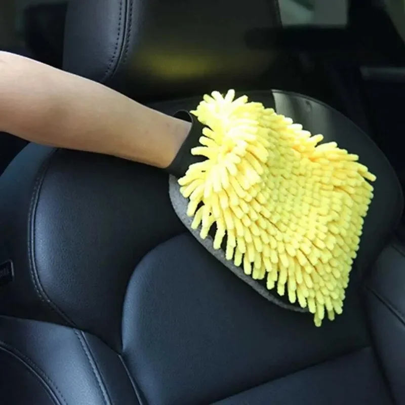 1/5 pçs luvas de lavagem de ca - Gardening Glove Waterproof avaliação e preço