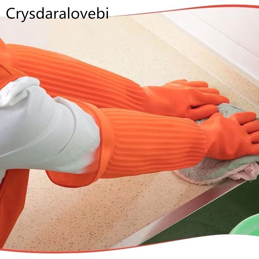 Luvas domésticas impermeáveis, - Rubber Glove Cleaning avaliação e preço