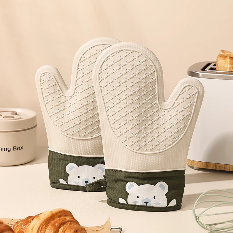 Luvas de Silicone Isolantes Té - Oven Mitt Silicone avaliação e preço