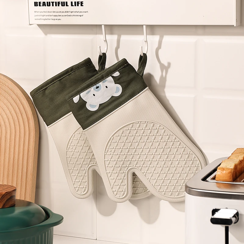Luvas de Silicone Isolantes Té - Oven Mitt Silicone avaliação e preço