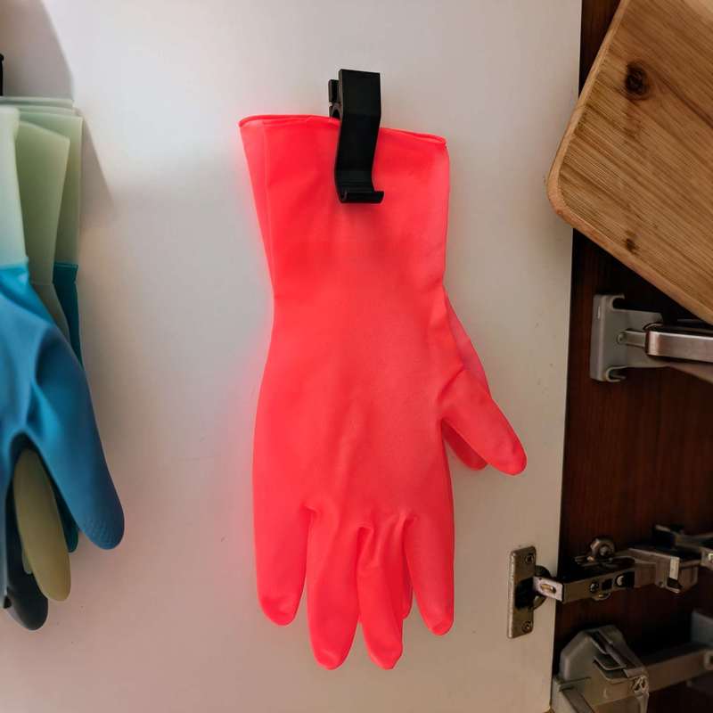 Suporte de Parede com Mola par - Rubber Glove Cleaning avaliação e preço