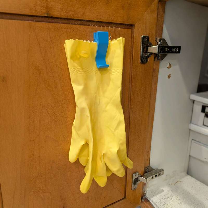 Suporte de Parede com Mola par - Rubber Glove Cleaning avaliação e preço