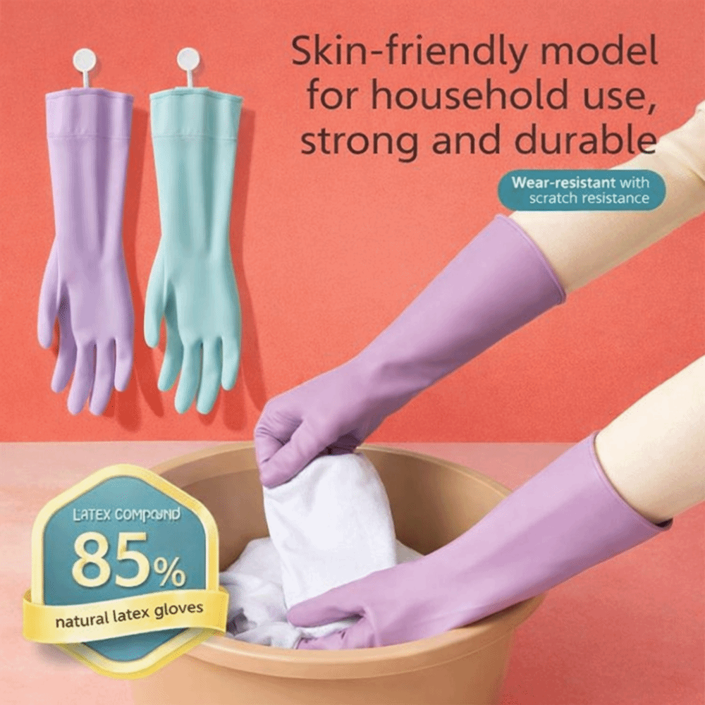 Luvas de látex para lavar louç - Dish Glove Rubber avaliação e preço