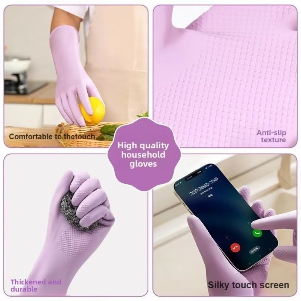 Luvas de látex para lavar louç - Dish Glove Rubber avaliação e preço