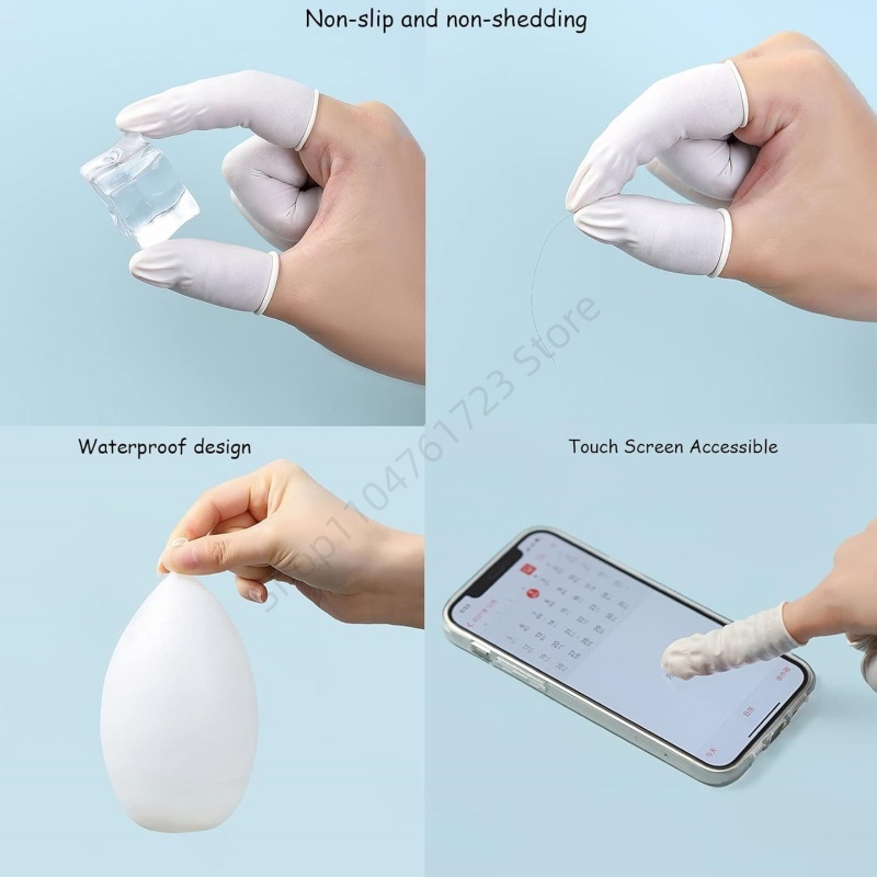 100 Unidades de Protetores de  - Latex Disposable Glove avaliação e preço