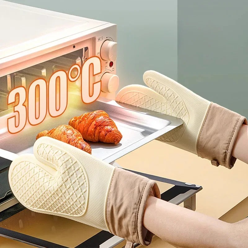 Luvas de Silicone Resistentes  - Oven Mitt Silicone avaliação e preço